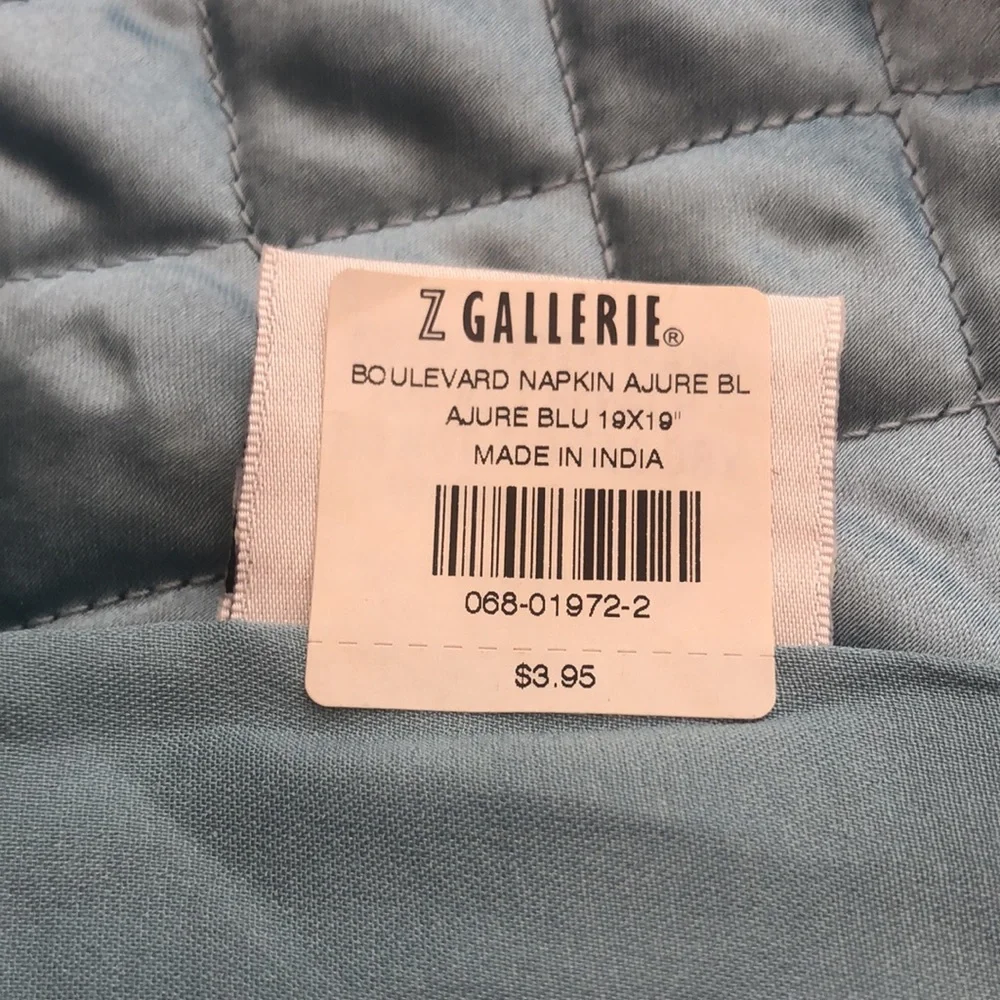 Z Gallerie Boulevard Napkin Set